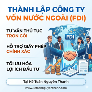 Dịch Vụ Thành Lập Công Ty Vốn Nước Ngoài