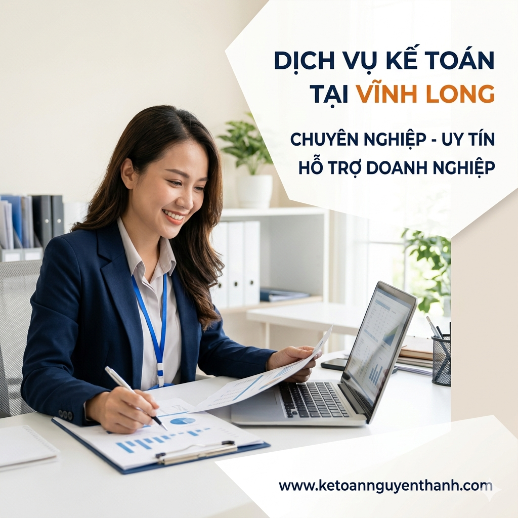 Dịch vụ kế toán chuyên nghiệp tại Vĩnh Long